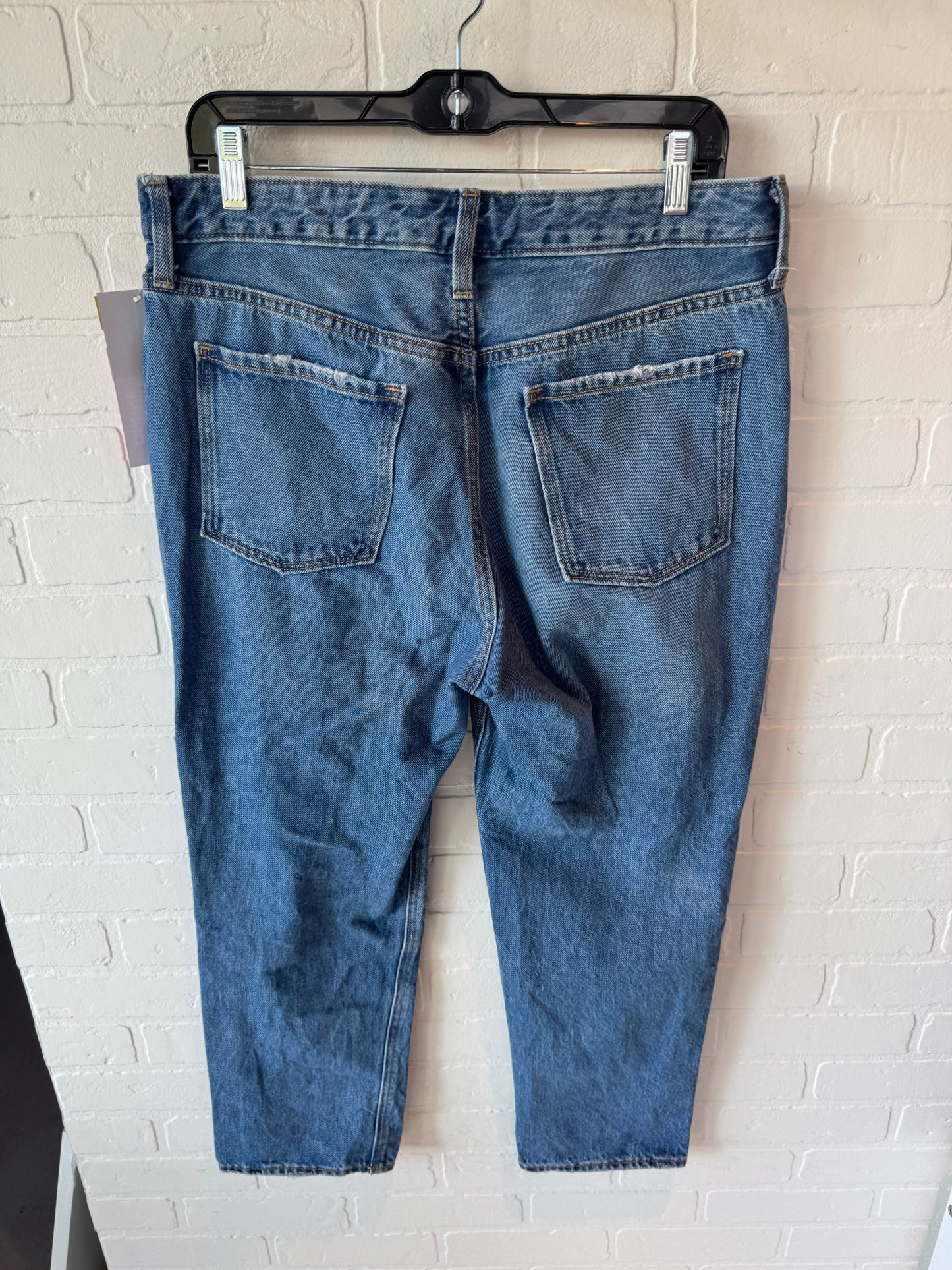 Jeans Straight By Old Navy In Blue Denim, Size: 8