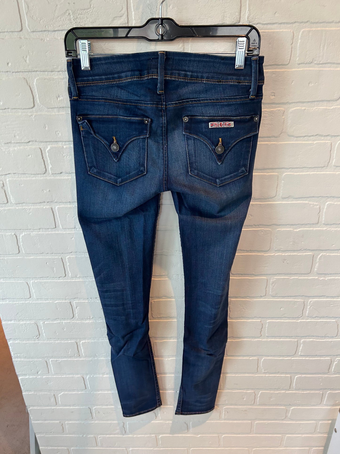 Jeans Skinny By Hudson In Blue Denim, Size: 2