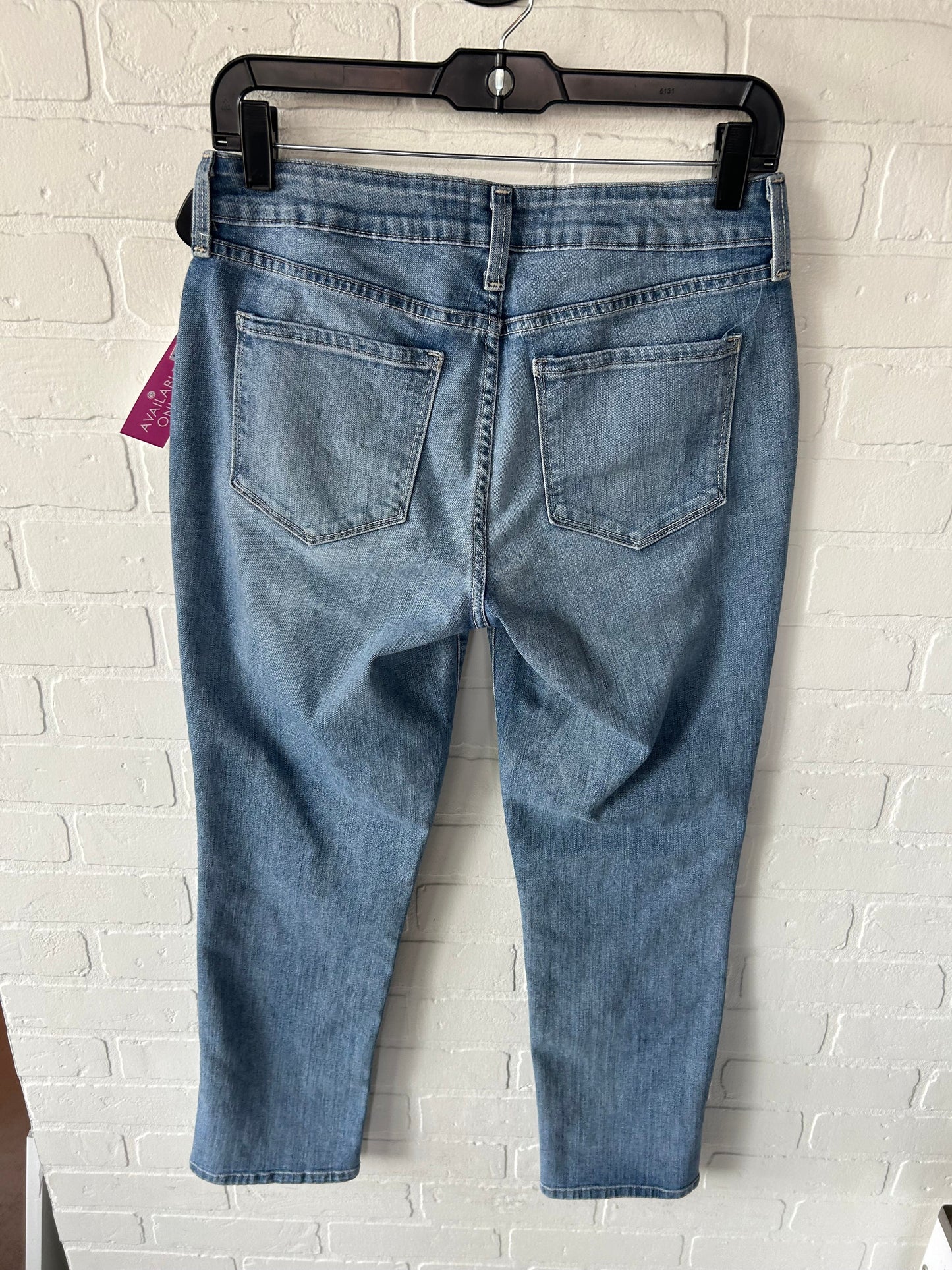 Jeans Straight By Not Your Daughters Jeans In Blue Denim, Size: 4