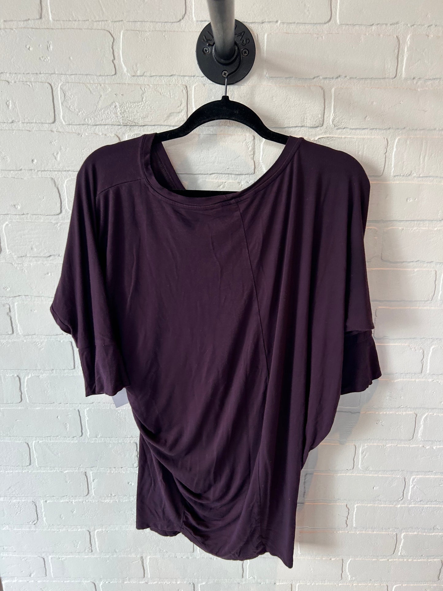 Top Short Sleeve By 41 Hawthorn In Purple, Size: S