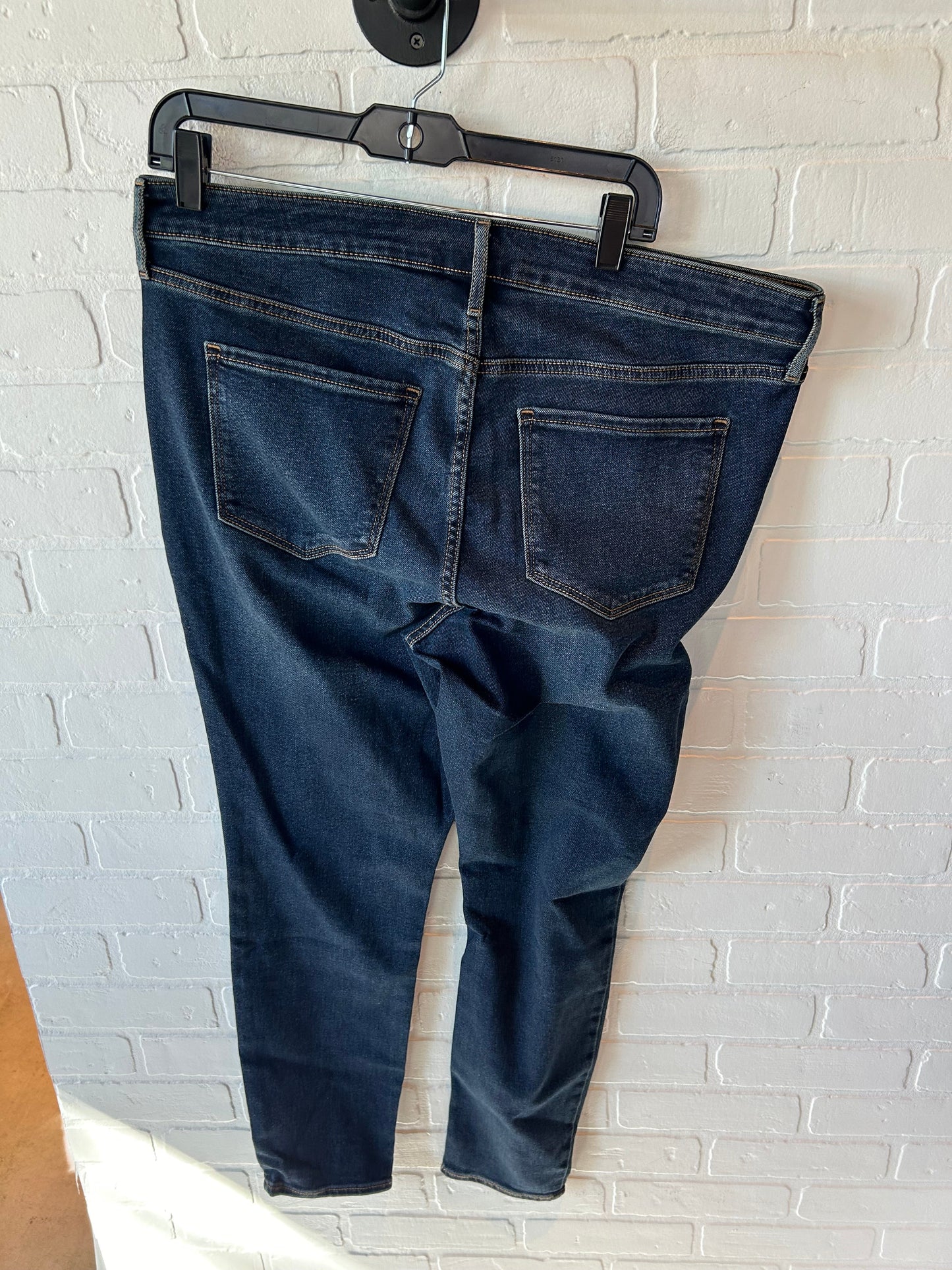 Jeans Skinny By Old Navy In Blue Denim, Size: 16