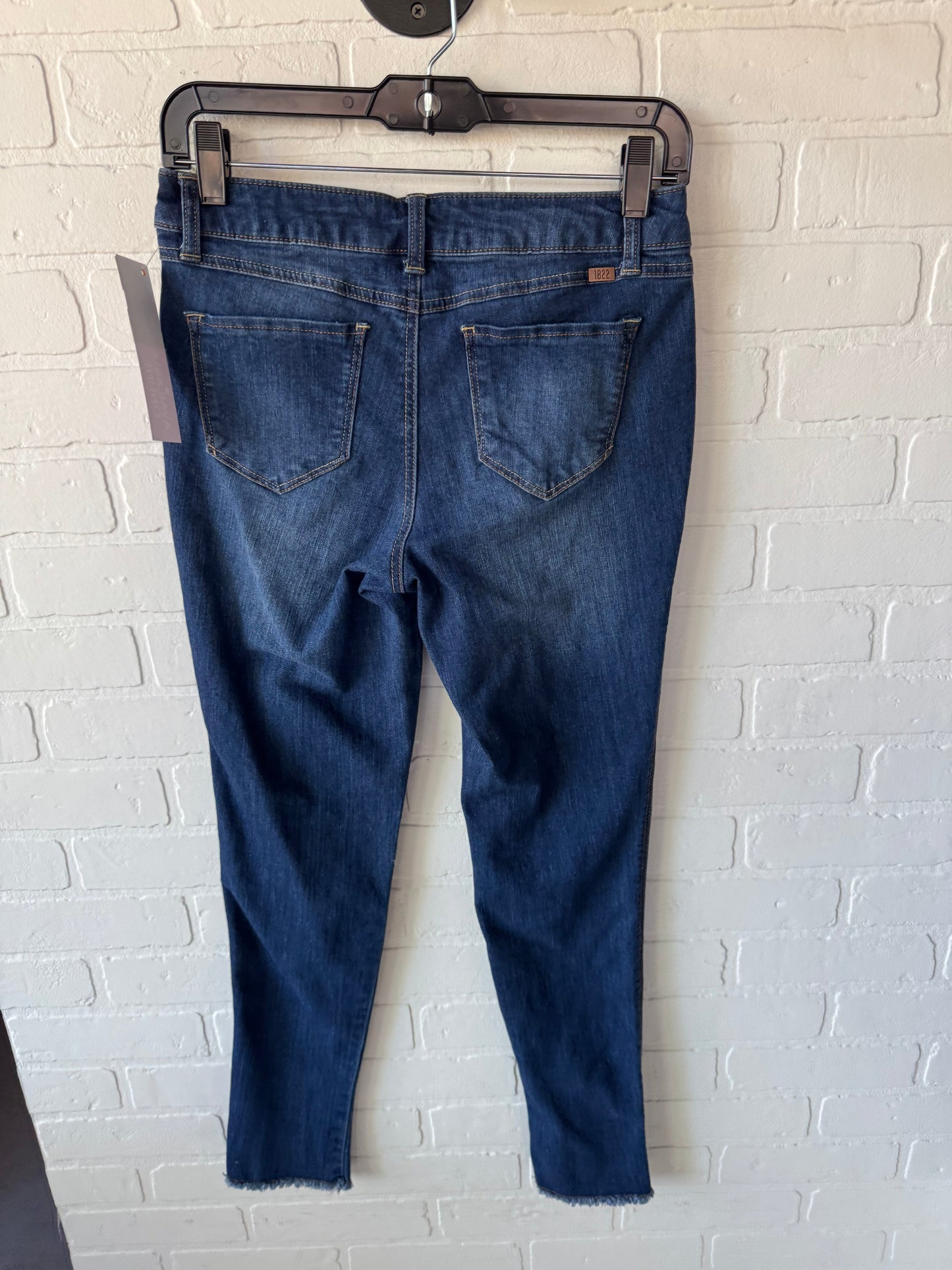 Jeans Skinny By 1822 Denim In Blue Denim, Size: 4