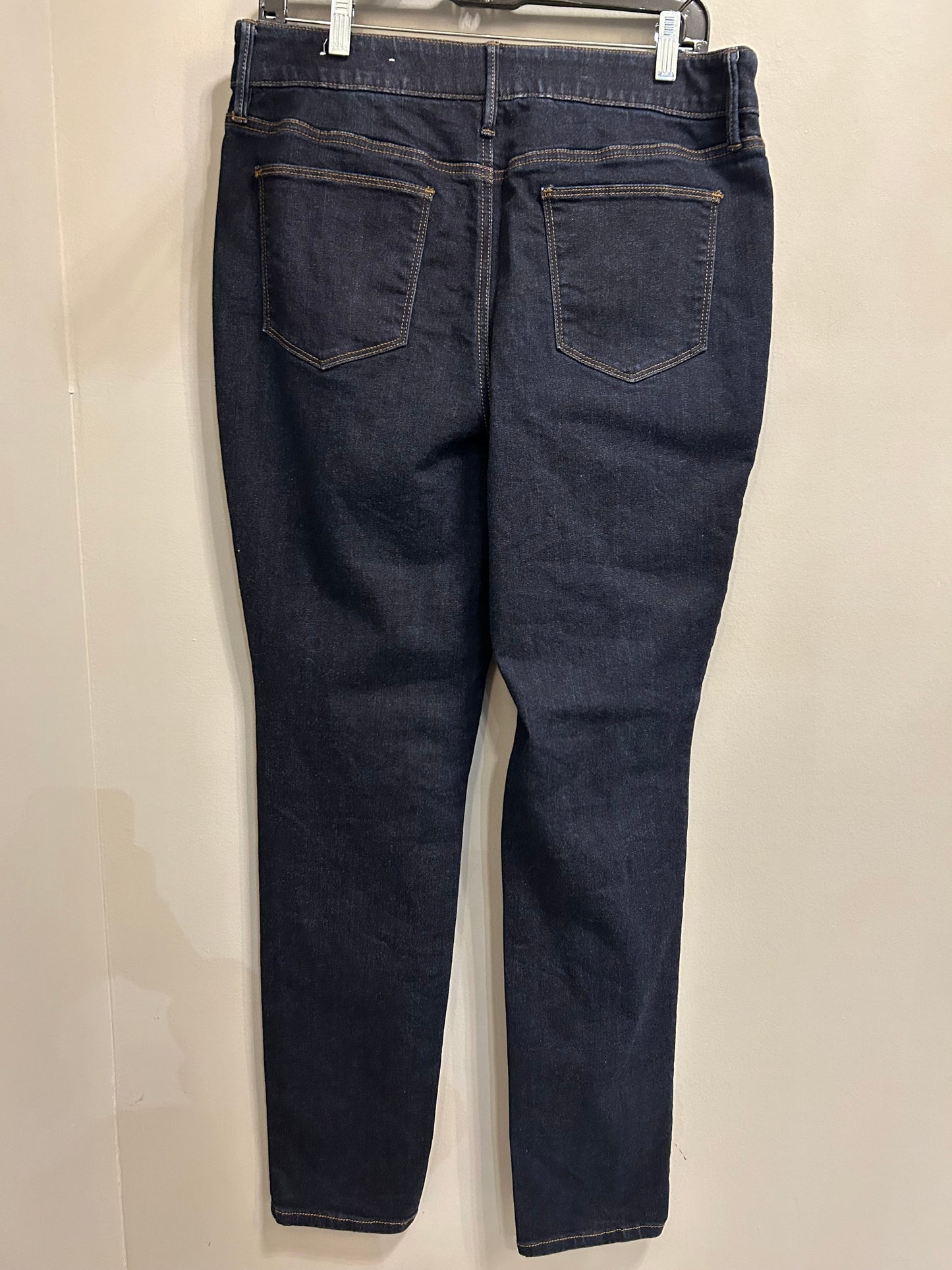 Jeans Skinny By Chicos In Blue Denim, Size: 10