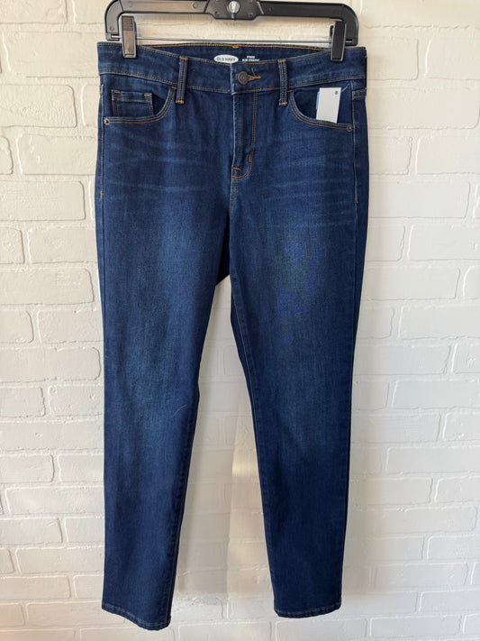 Jeans Straight By Old Navy In Blue Denim, Size: 4