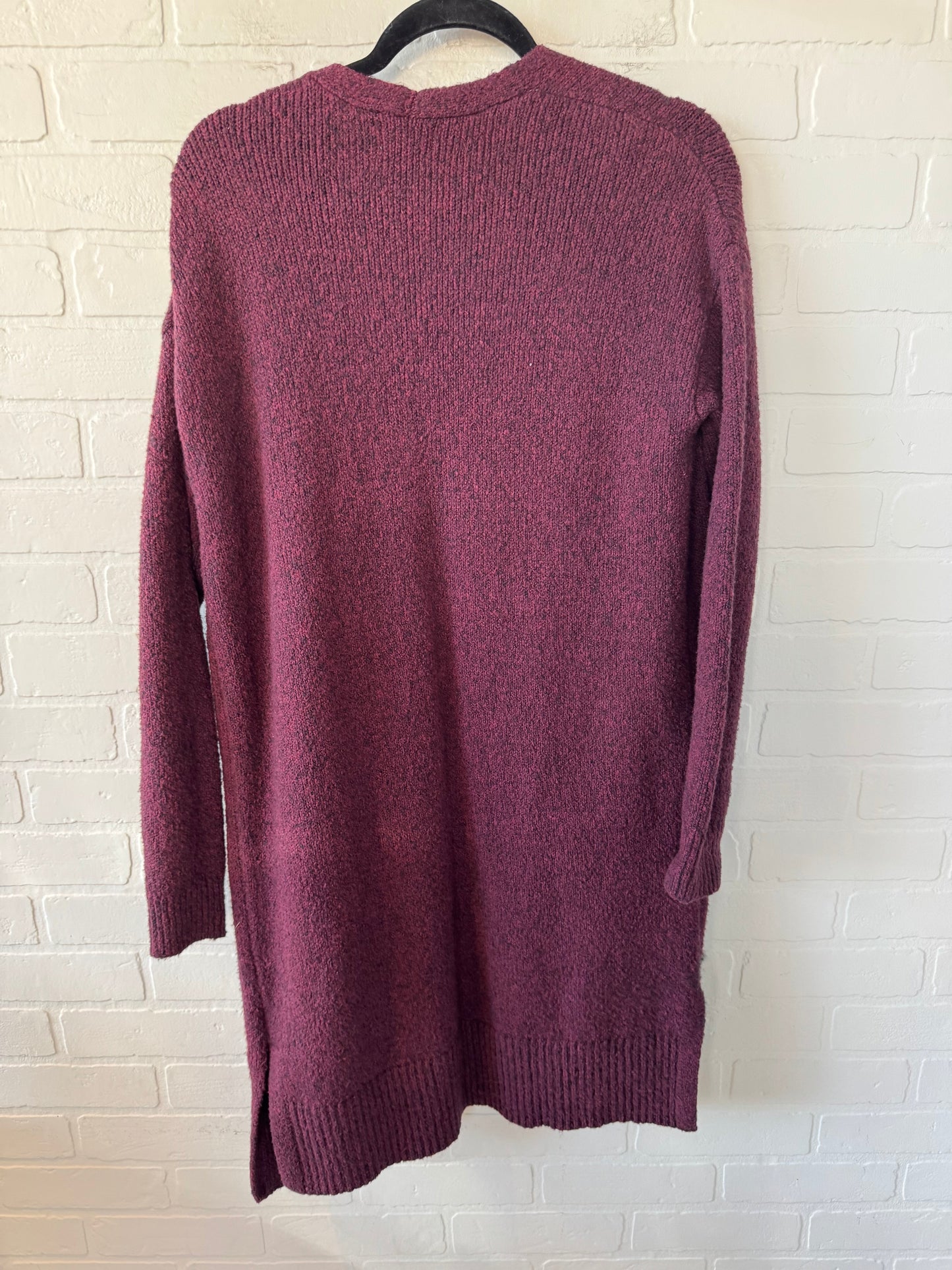 Sweater Cardigan By Old Navy In Purple, Size: S