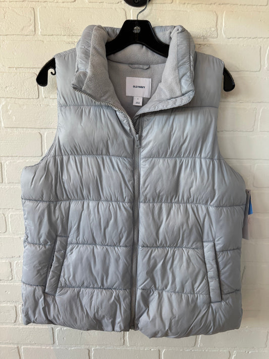 Vest Puffer & Quilted By Old Navy In Grey, Size: L