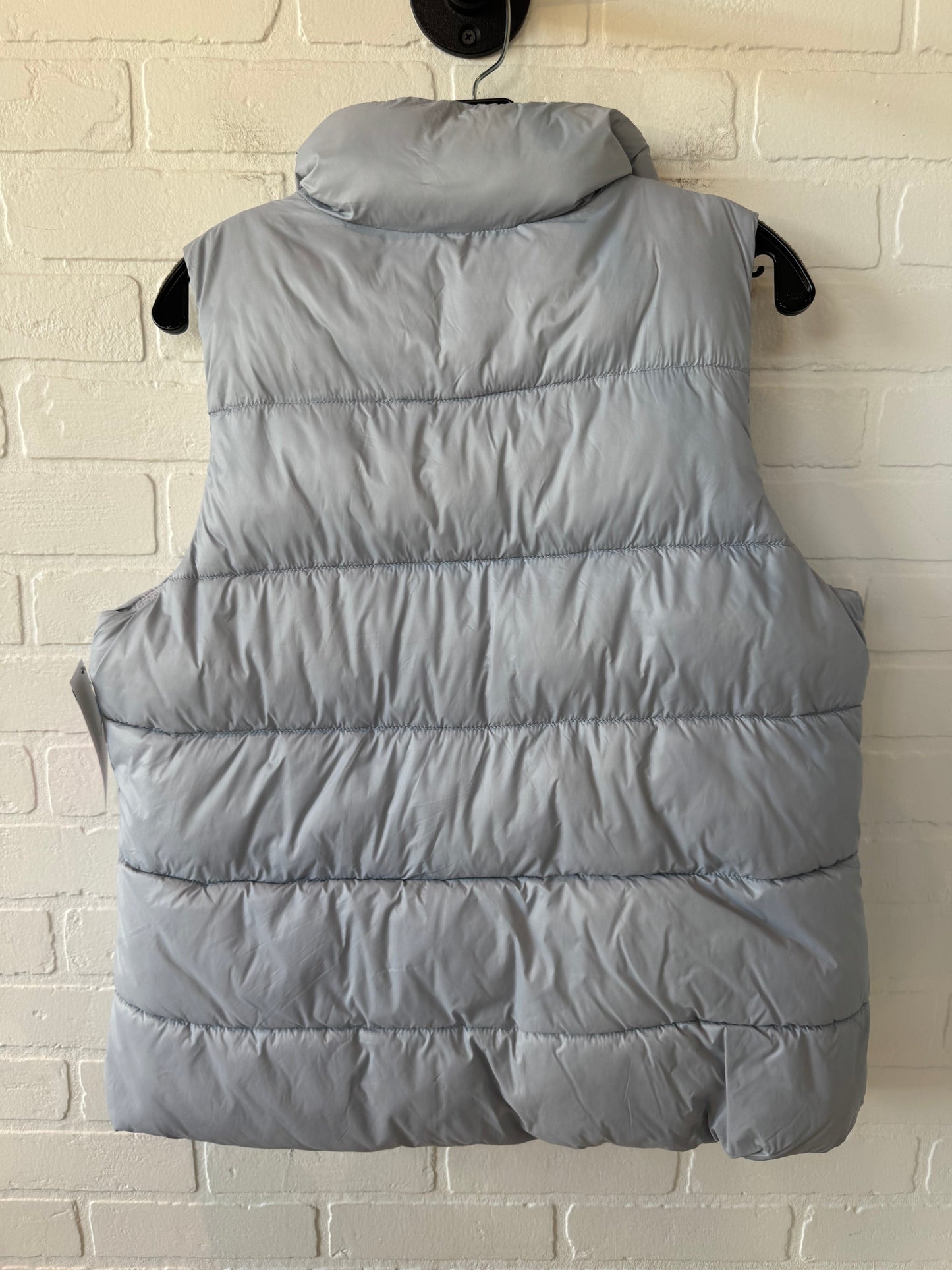 Vest Puffer & Quilted By Old Navy In Grey, Size: L