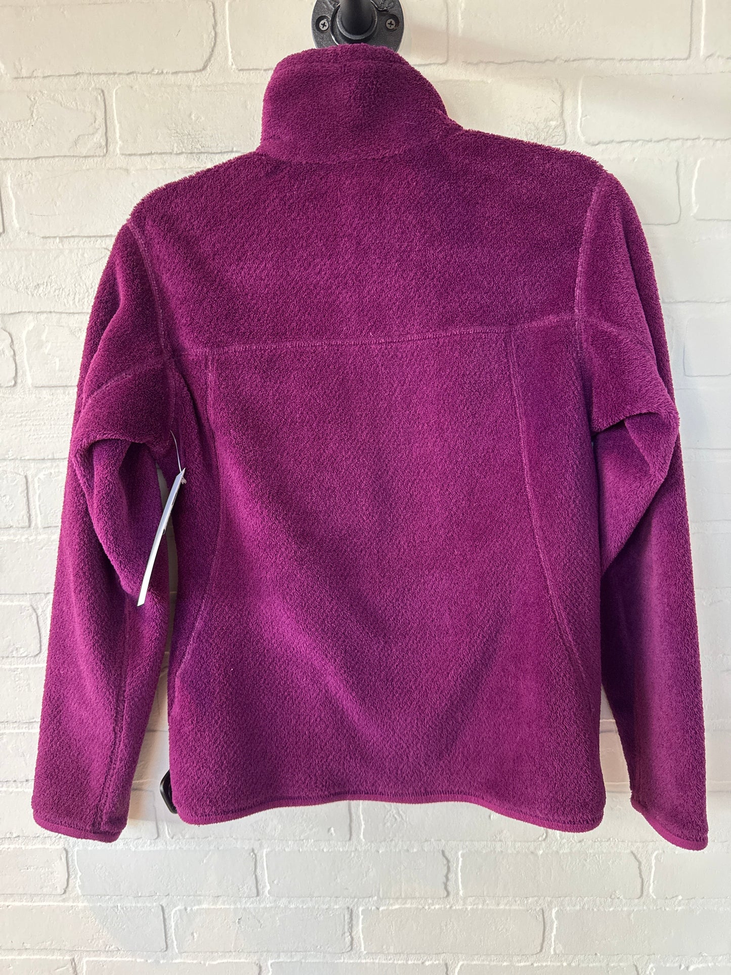 Jacket Fleece By Patagonia In Purple, Size: S