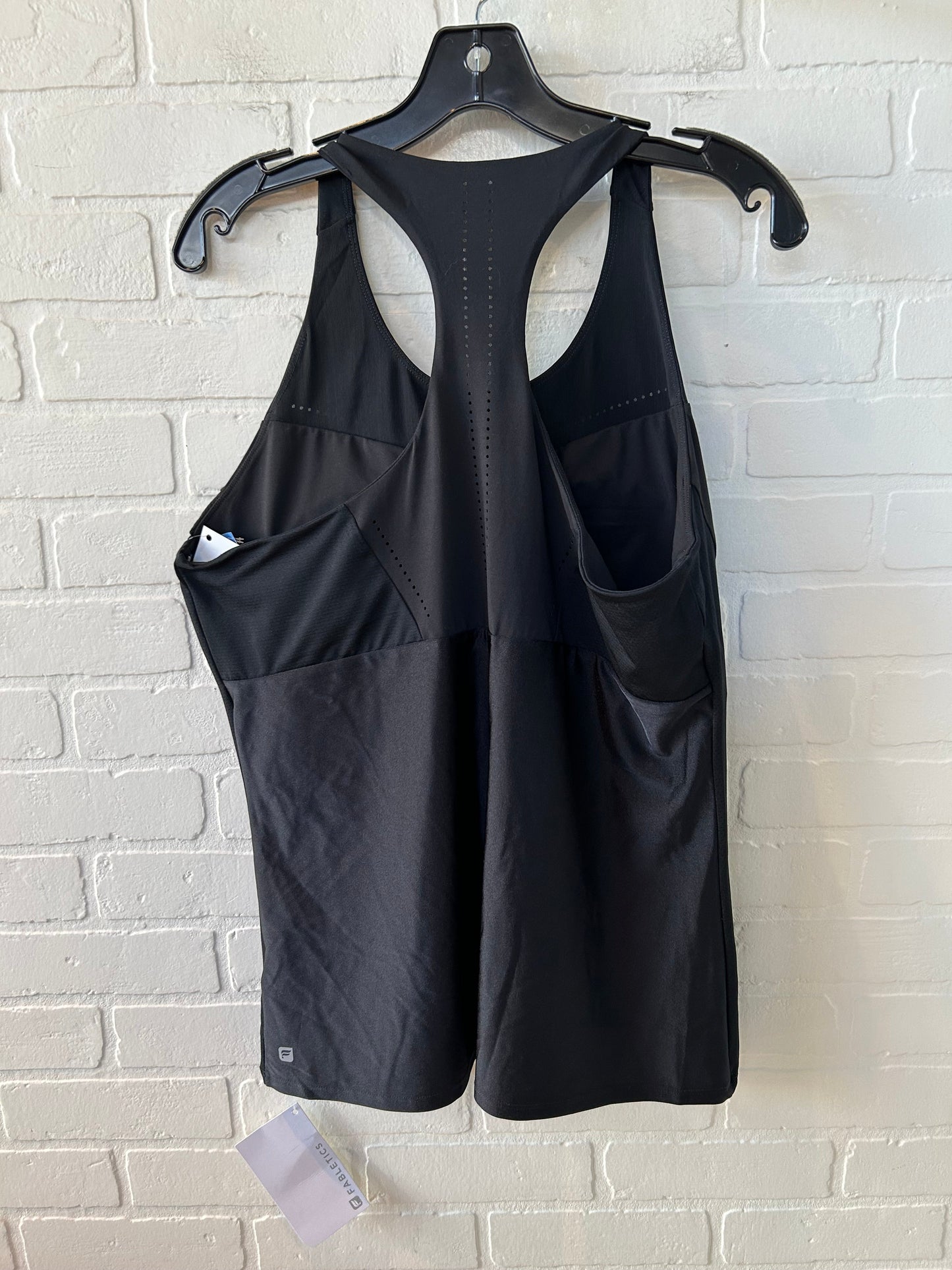 Athletic Tank Top By Fabletics In Black, Size: Xl