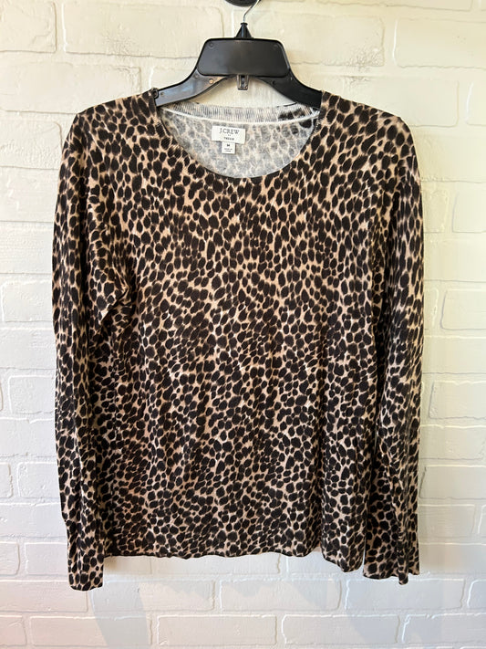 Sweater By J. Crew In Animal Print, Size: M