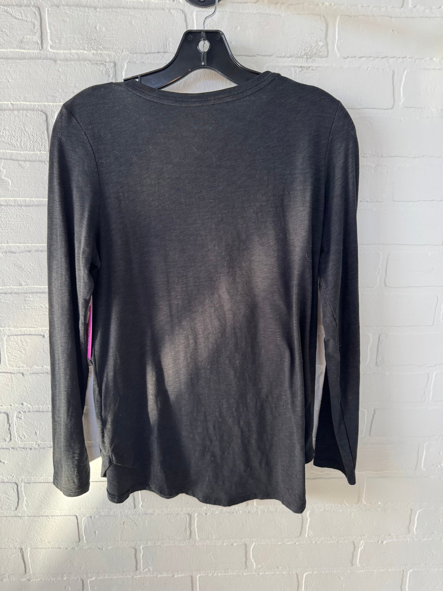 Top Long Sleeve Basic By Tahari By Arthur Levine In Black, Size: S