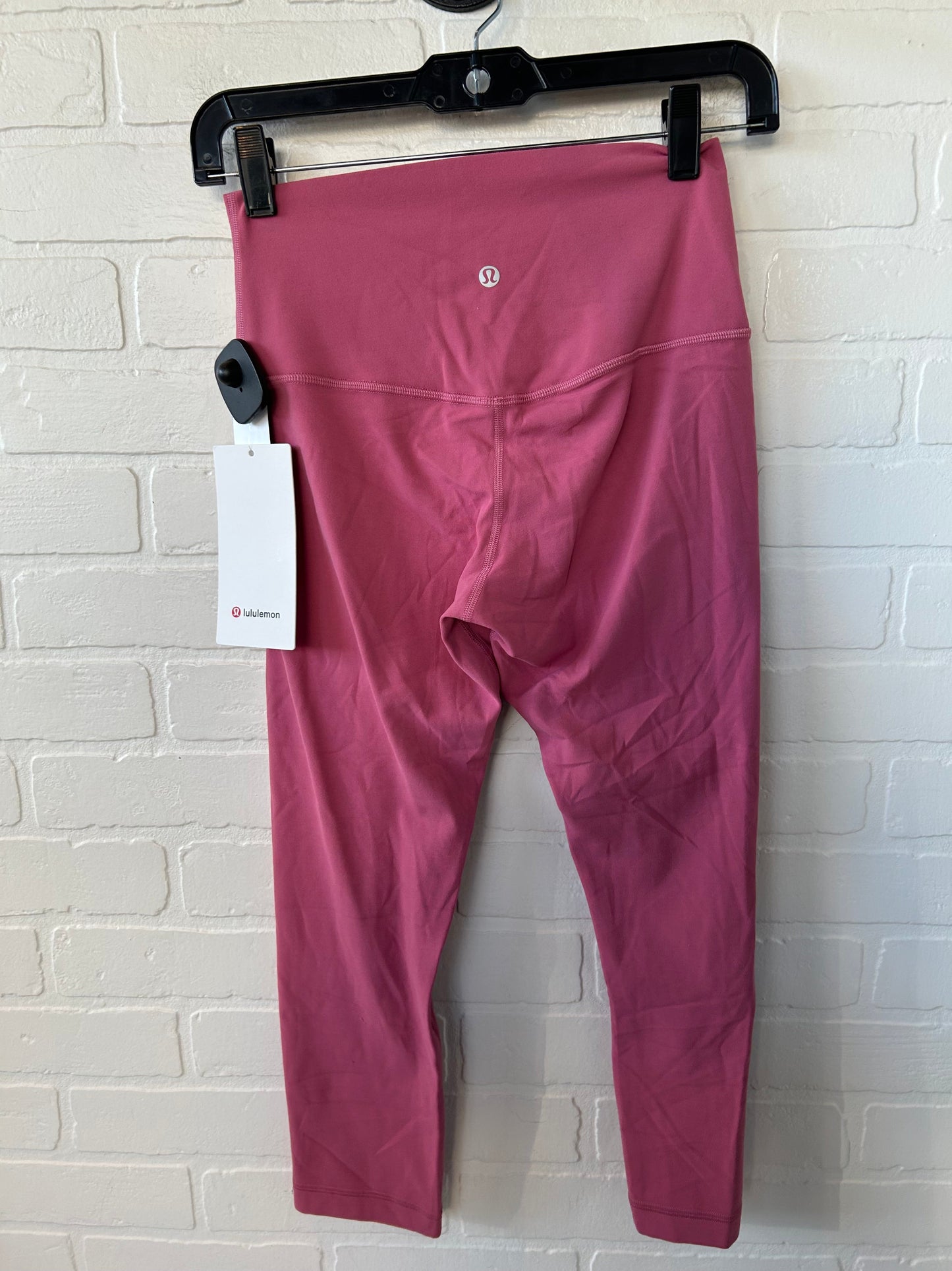 Athletic Leggings Capris By Lululemon In Pink, Size: 6