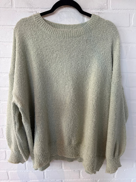 Sweater By Cmc In Green, Size: 1x