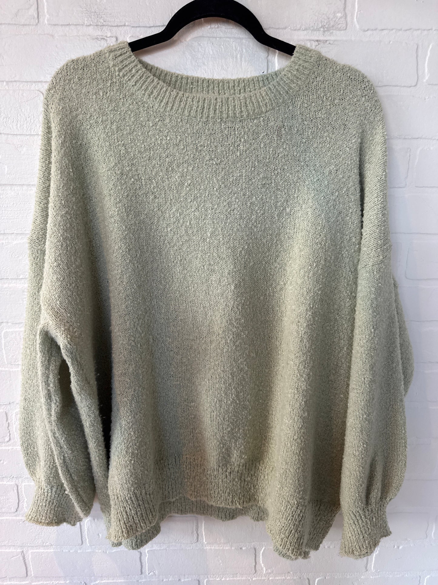 Sweater By ARULA In Green, Size: 1x