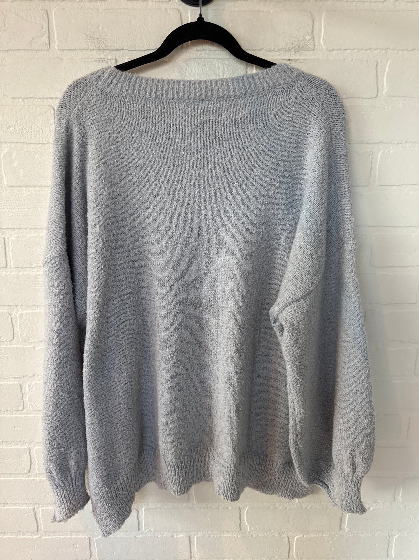 Sweater By Cmc In Blue, Size: 1x