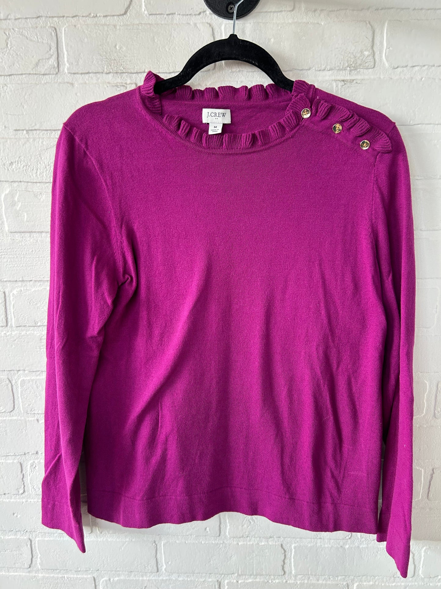 Sweater By J. Crew In Purple, Size: M