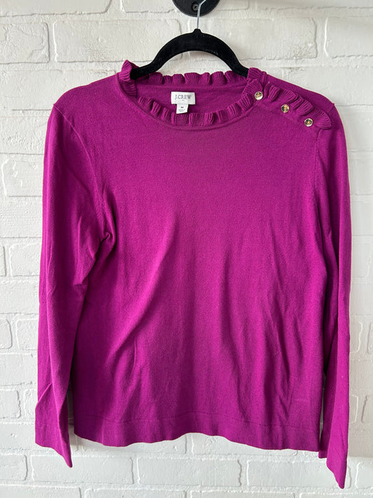 Sweater By J. Crew In Purple, Size: M