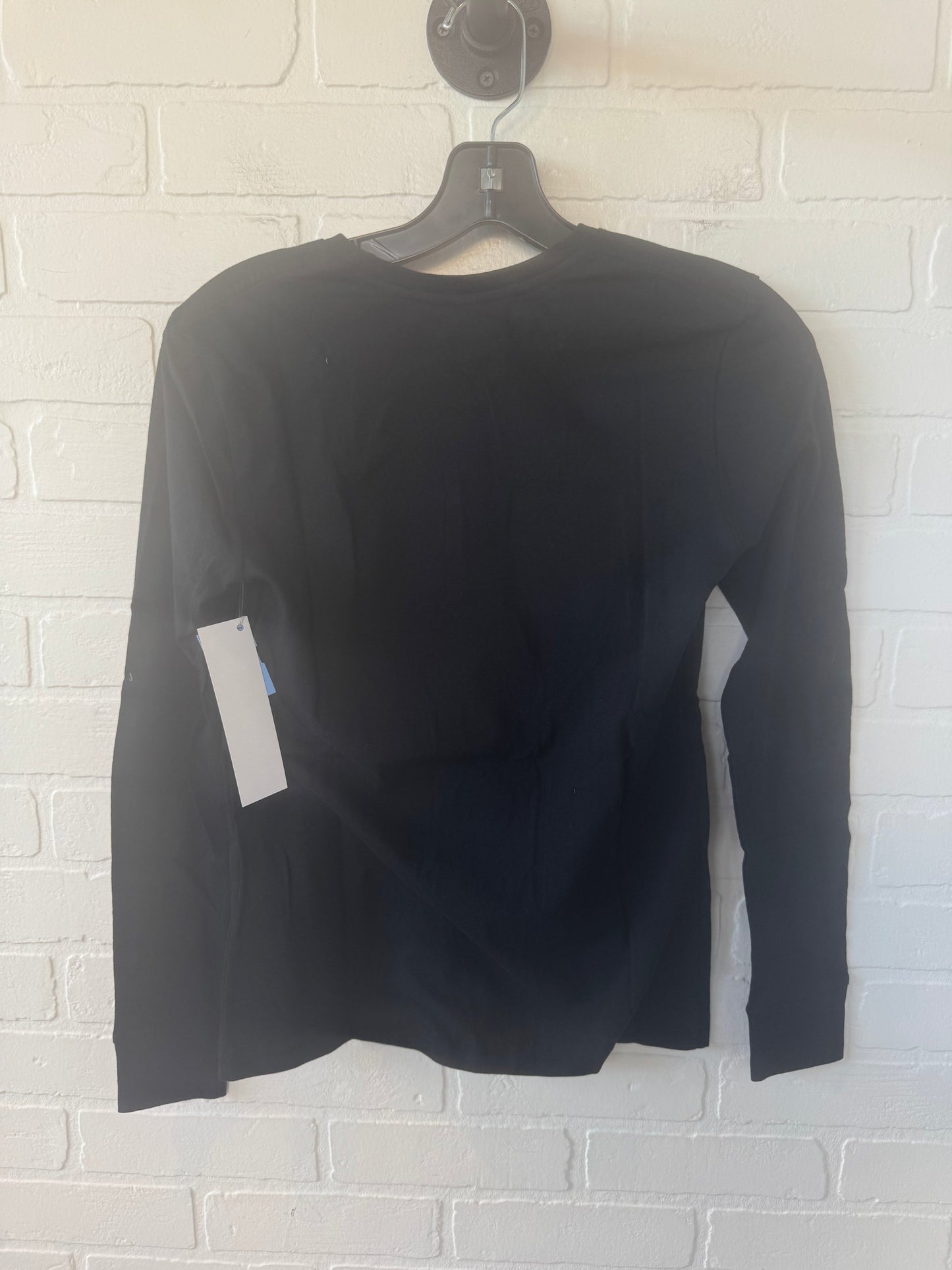 Top Long Sleeve Basic By Ralph Lauren Blue Label In Black & Pink, Size: S