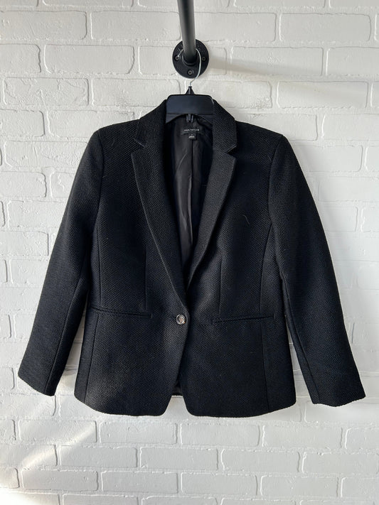 Blazer By Ann Taylor In Black, Size: L