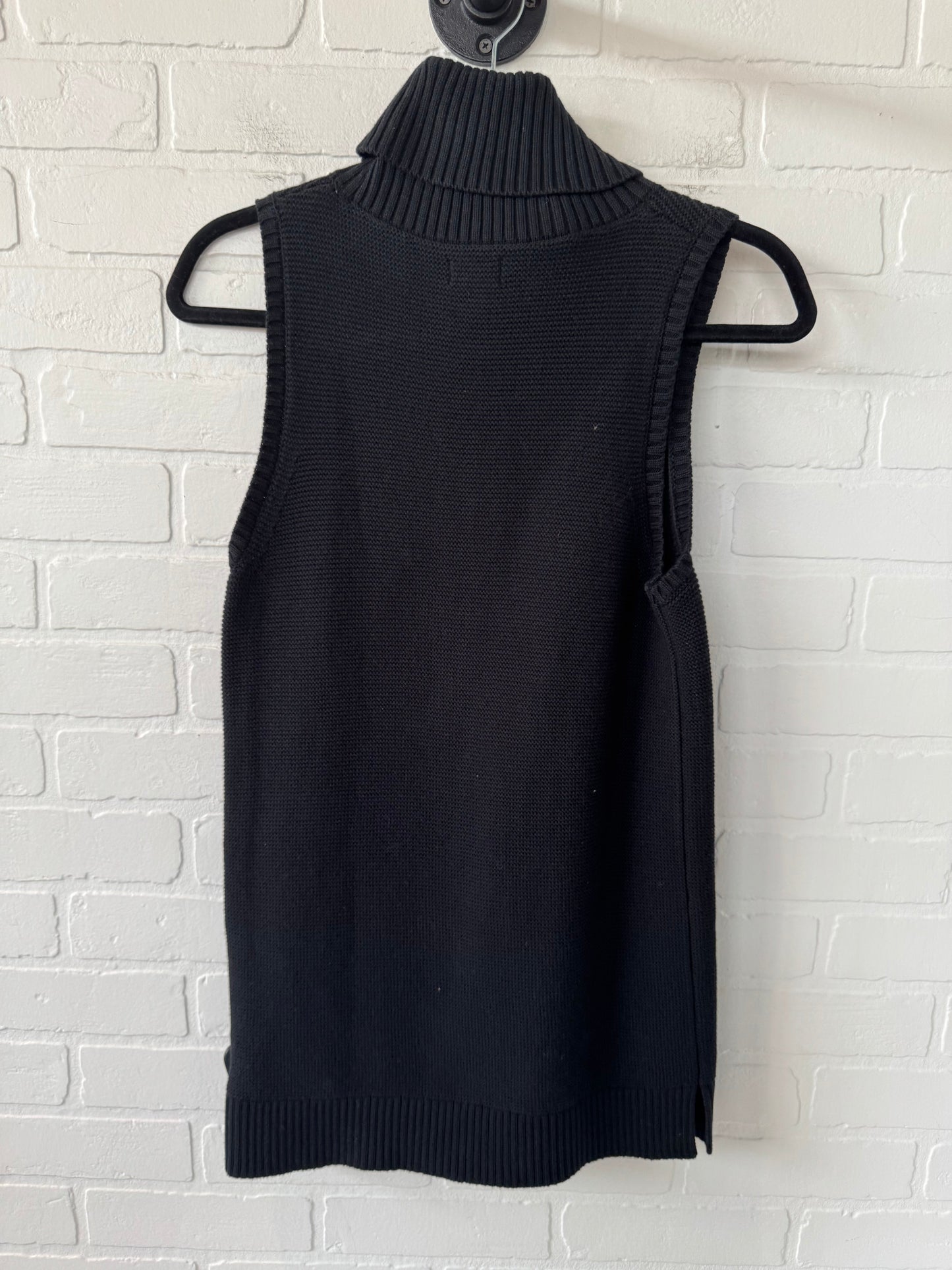 Vest Sweater By J. Crew In Black, Size: Xs