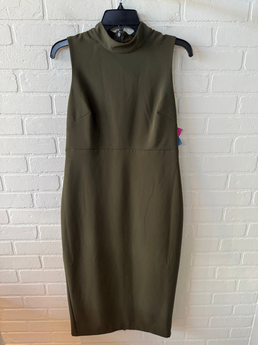 Dress Party Midi By Express In Green, Size: M