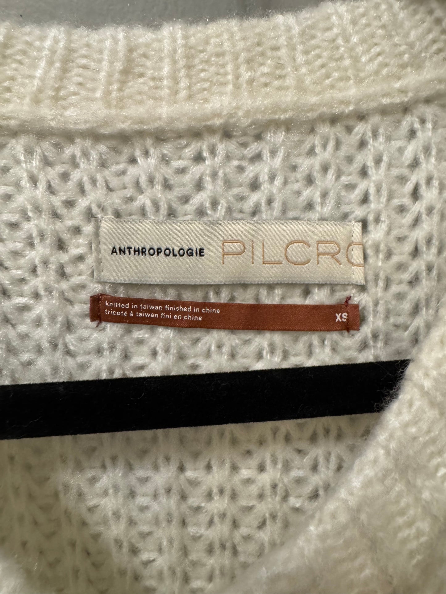 Sweater By Pilcro In Cream, Size: Xs