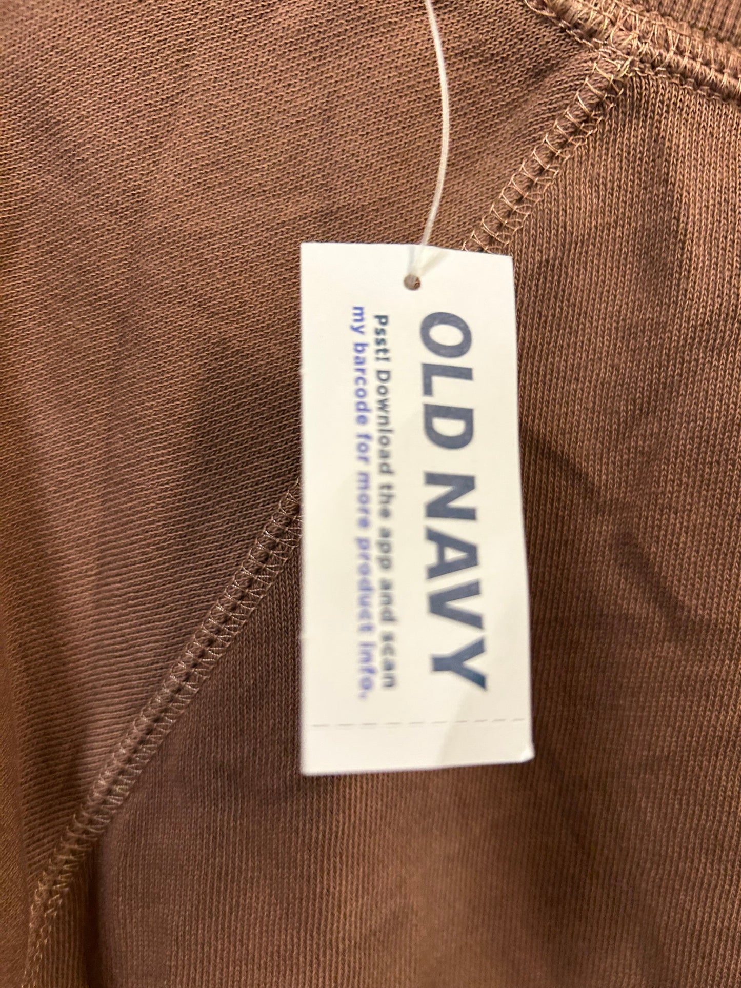 Sweatshirt Crewneck By Old Navy In Brown, Size: M