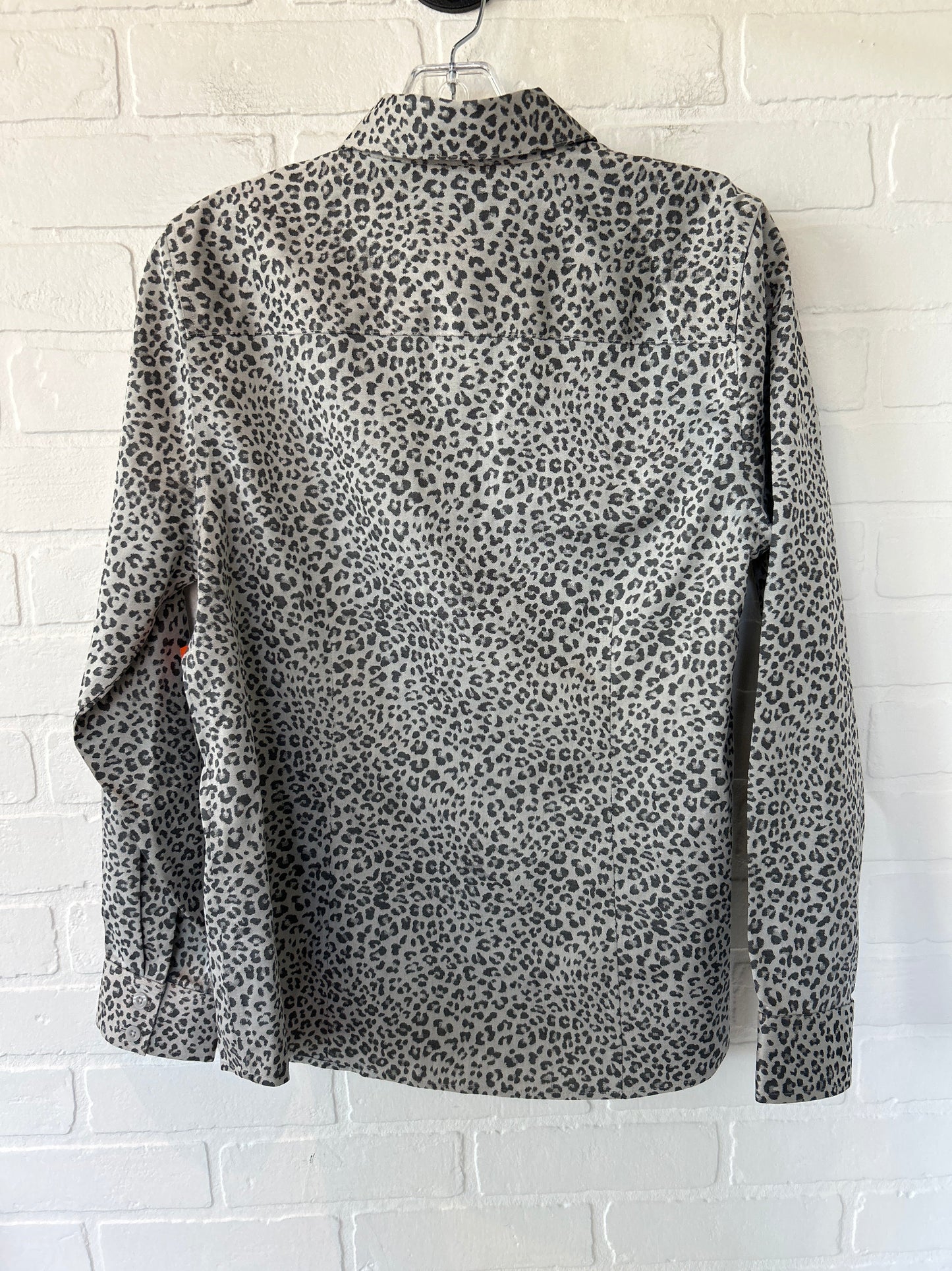 Animal Print Top Long Sleeve Chicos, Size S