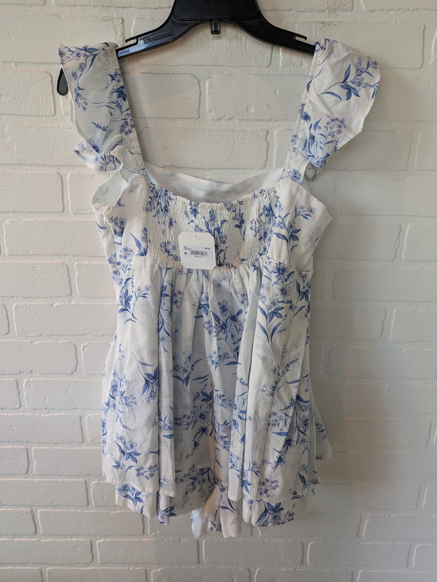 Romper By Altard State In Blue & White, Size: M