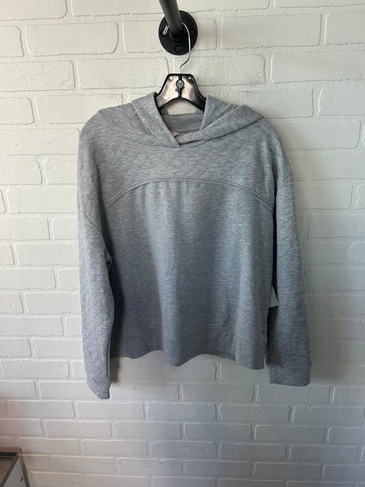 Sweatshirt Hoodie By Danskin In Grey, Size: L