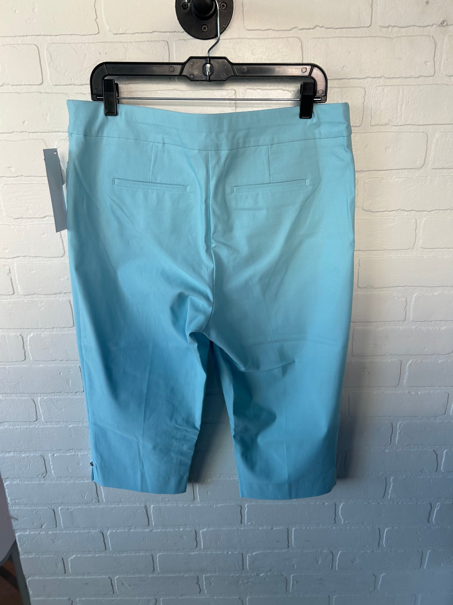 Pants Cropped By Chicos In Blue, Size: L