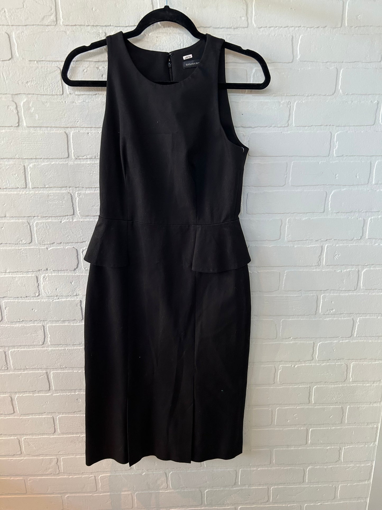 Dress Work By Banana Republic In Black, Size: 4