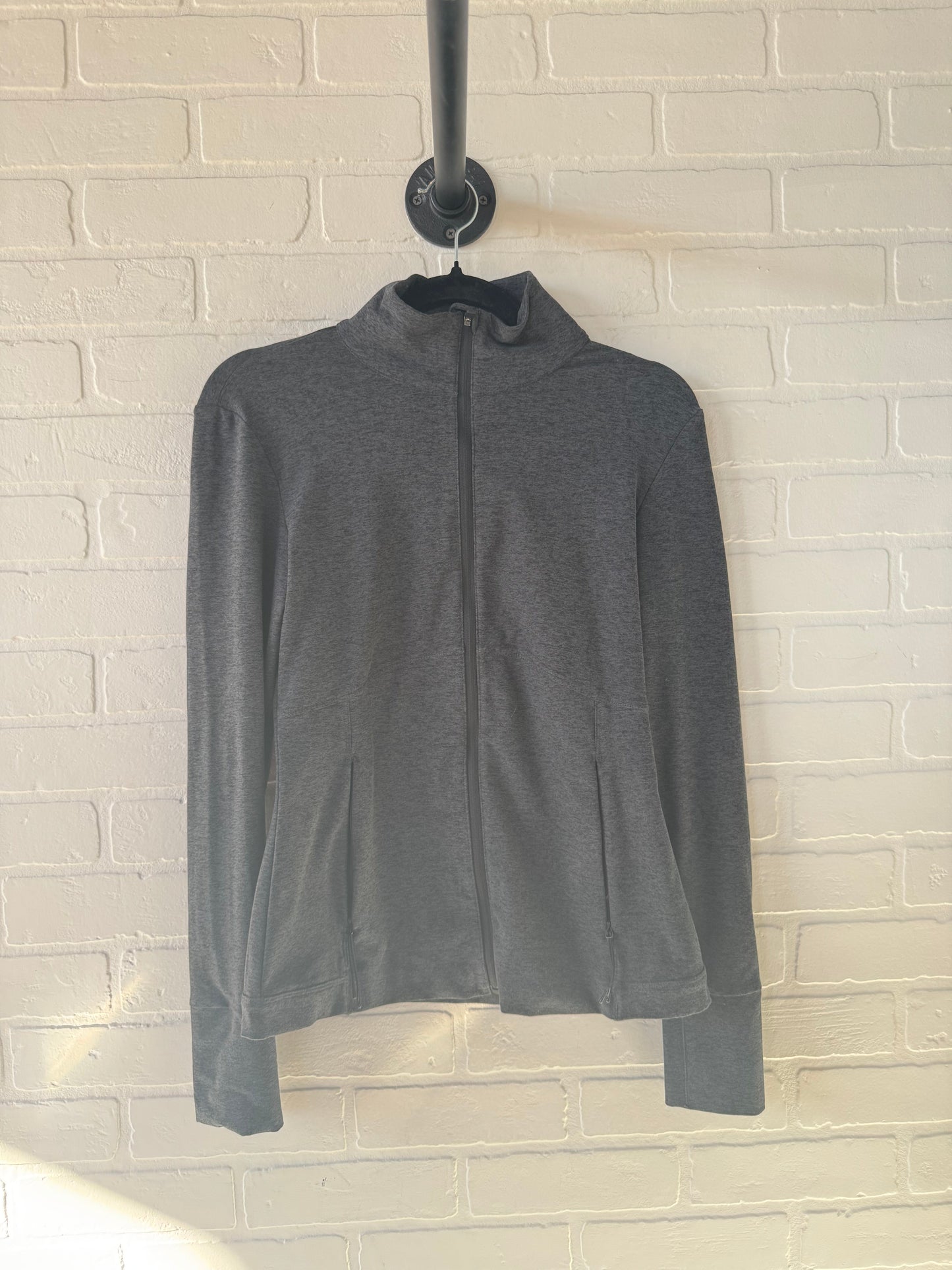 Athletic Jacket By Calia In Grey, Size: S