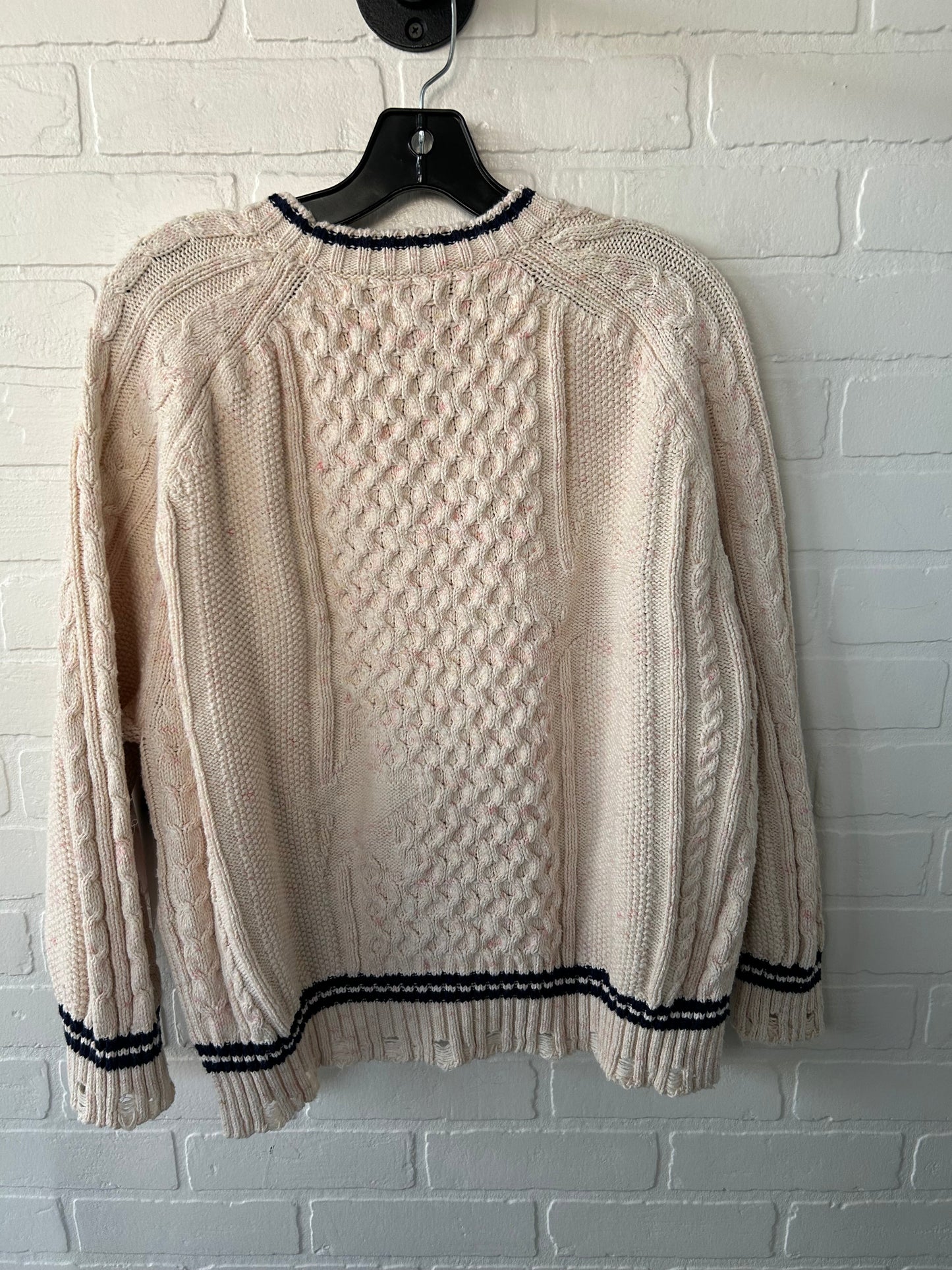 Sweater By Pilcro In Cream, Size: S