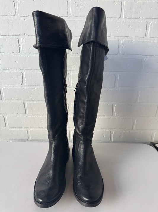 Boots Designer By Frye In Black, Size: 8.5