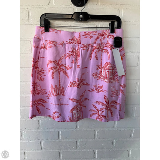 Athletic Skort By Talbots In Pink & Red, Size: Mp