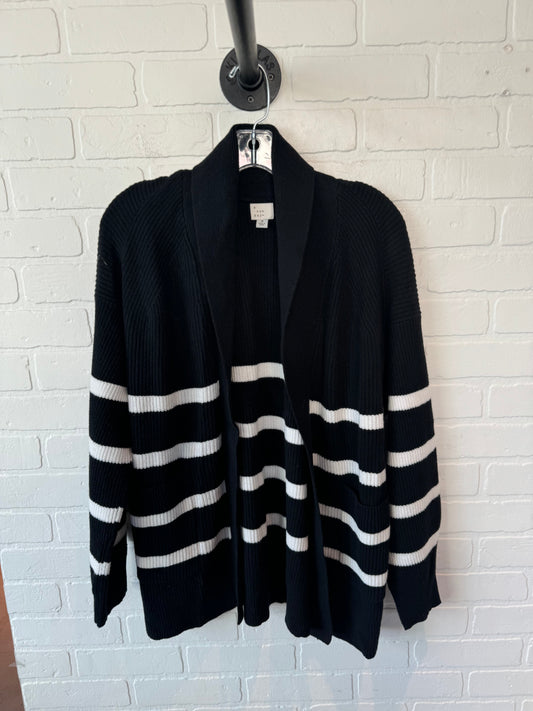 Sweater Cardigan By A New Day In Black & White, Size: M