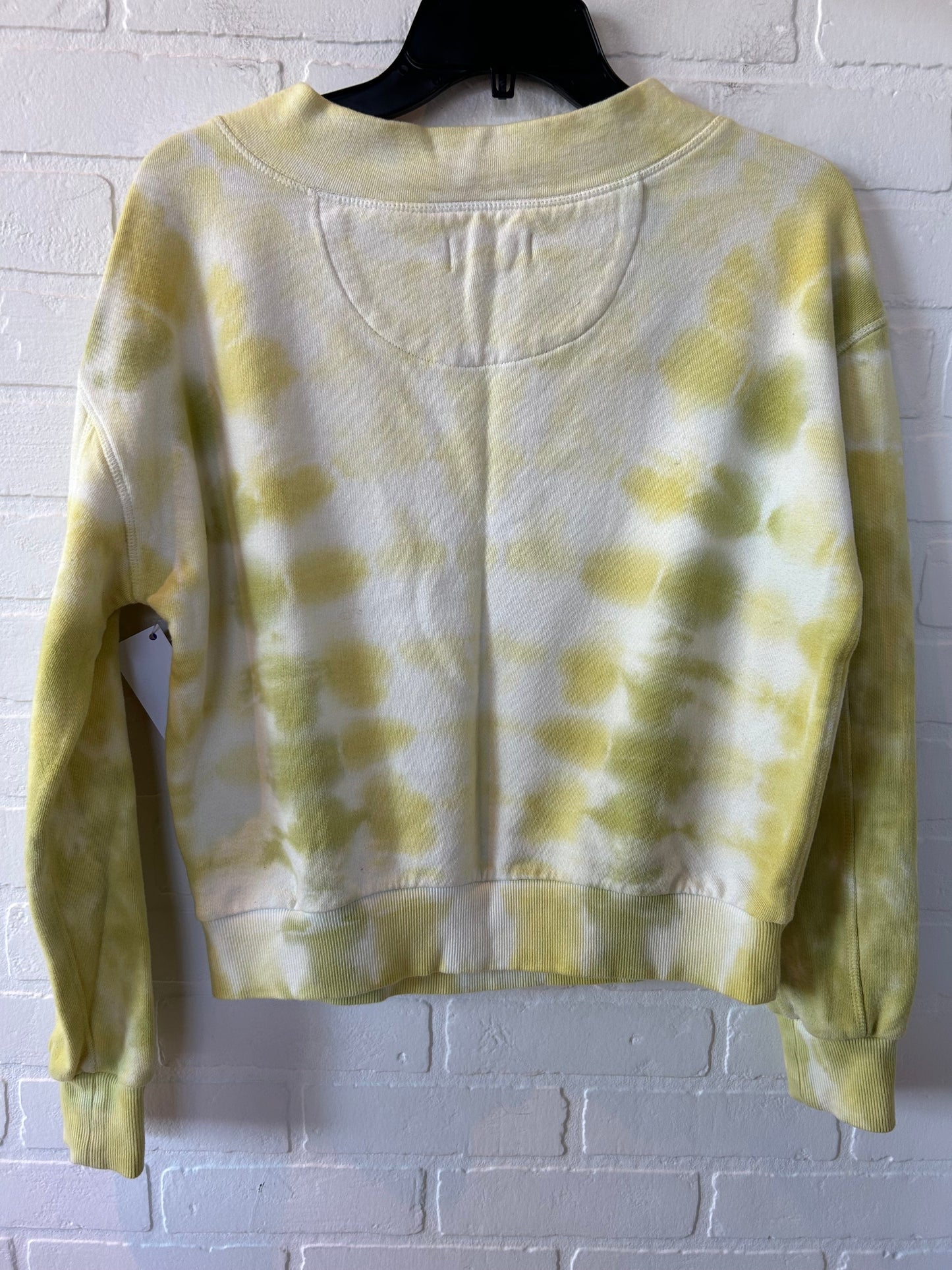 Yellow Sweatshirt Crewneck Pilcro, Size S