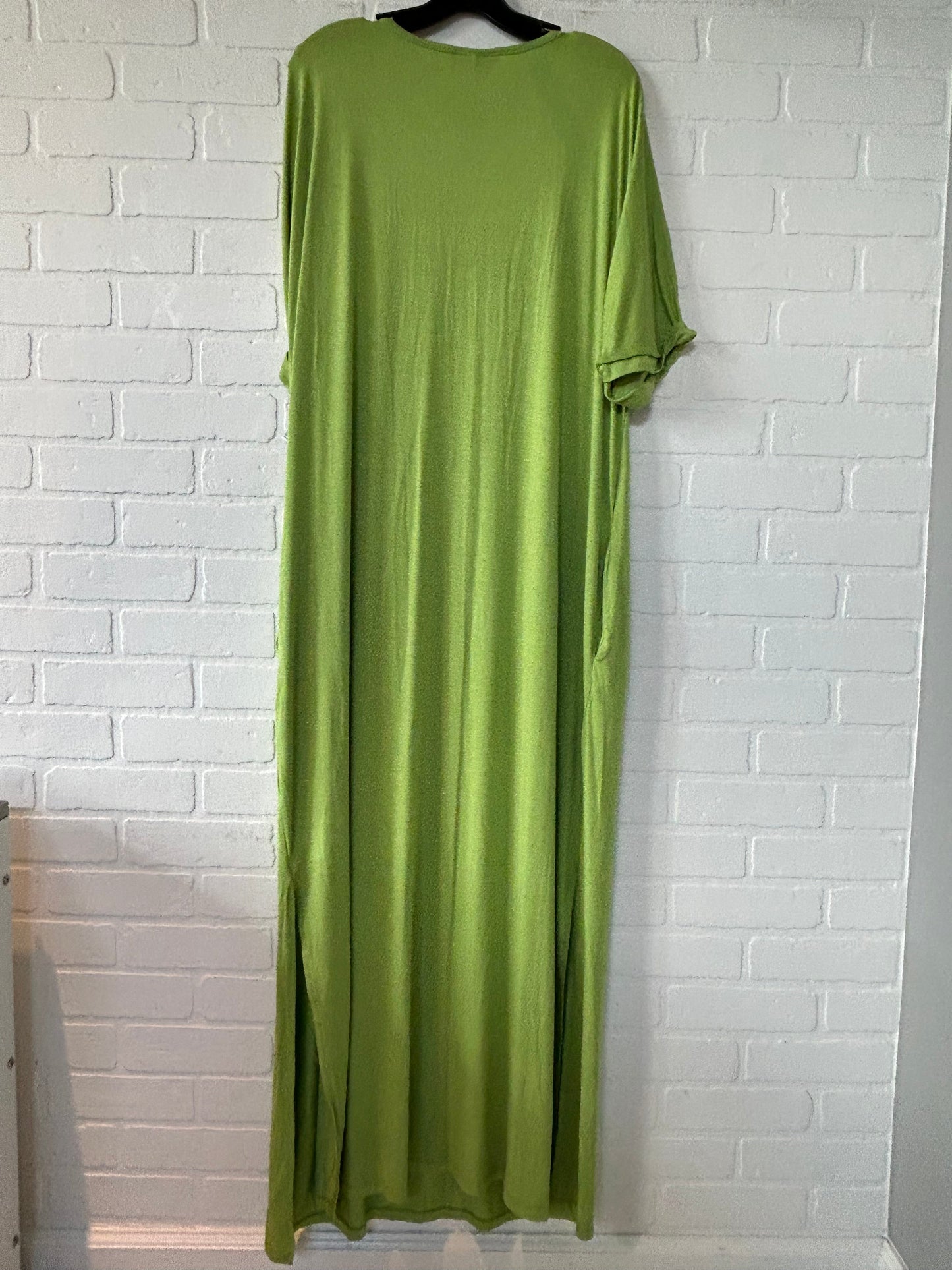 Green Dress Casual Maxi Ashley Stewart, Size 2x