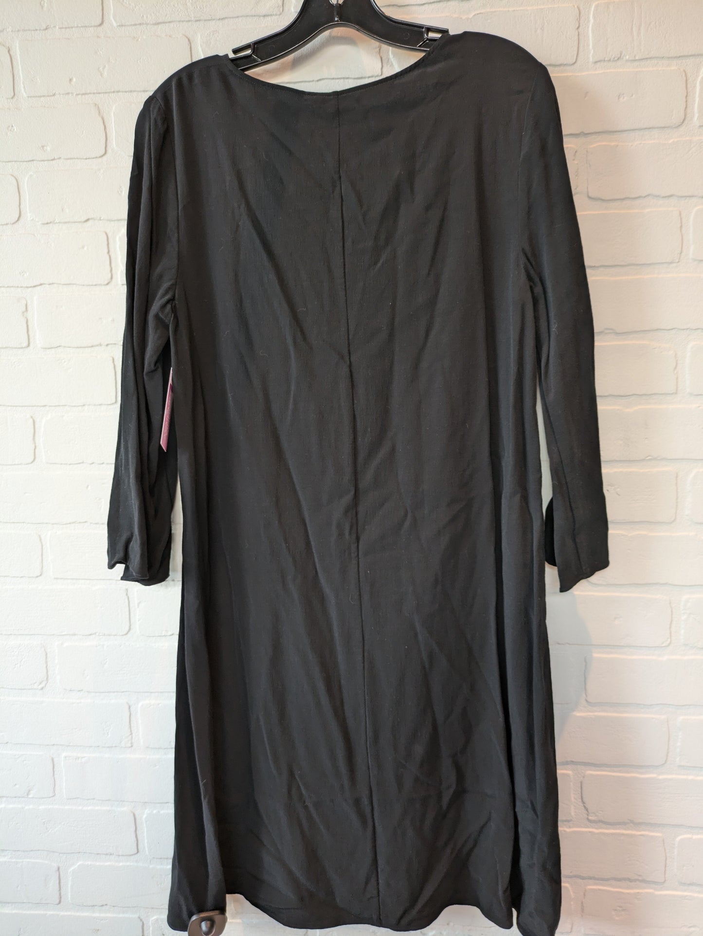 Black Dress Casual Midi Eileen Fisher, Size S