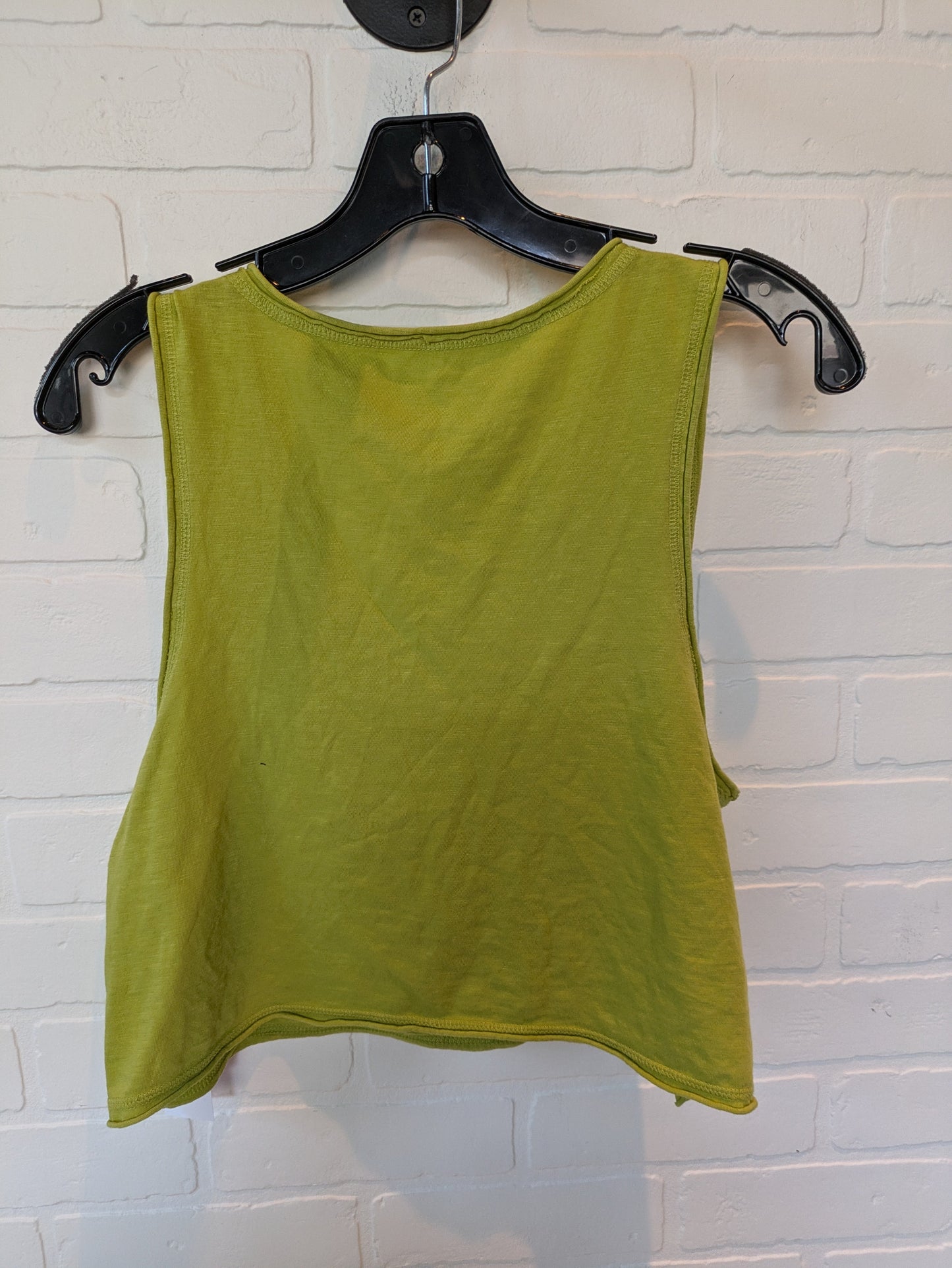 Green Top Sleeveless Basic Aerie, Size M