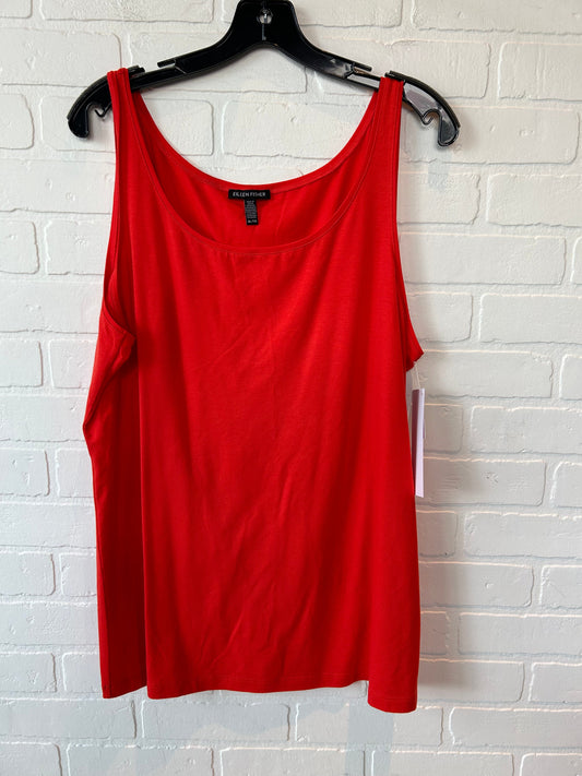 Tank Top By Eileen Fisher In Orange, Size: Xl