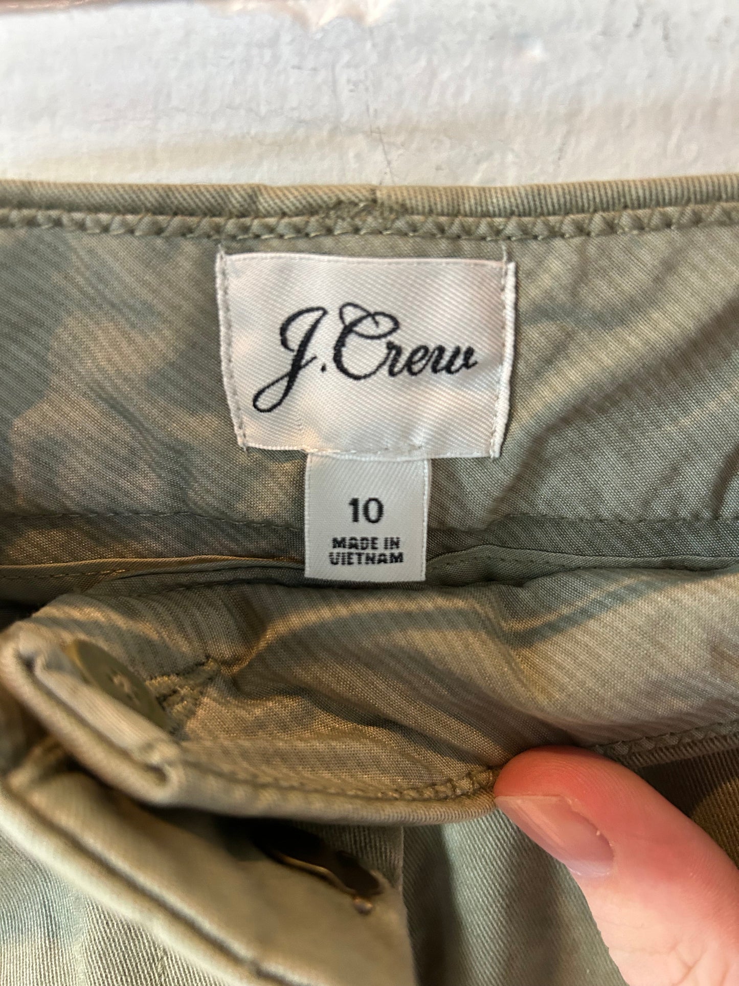 Shorts By J. Crew In Green, Size: 10