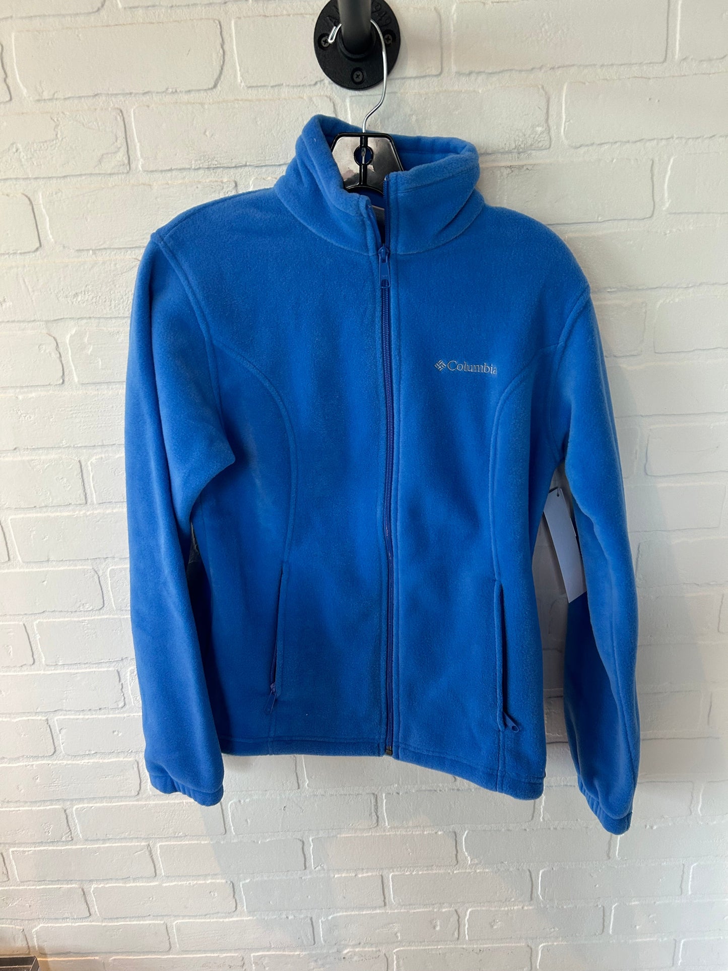 Jacket Fleece By Columbia In Blue, Size: S