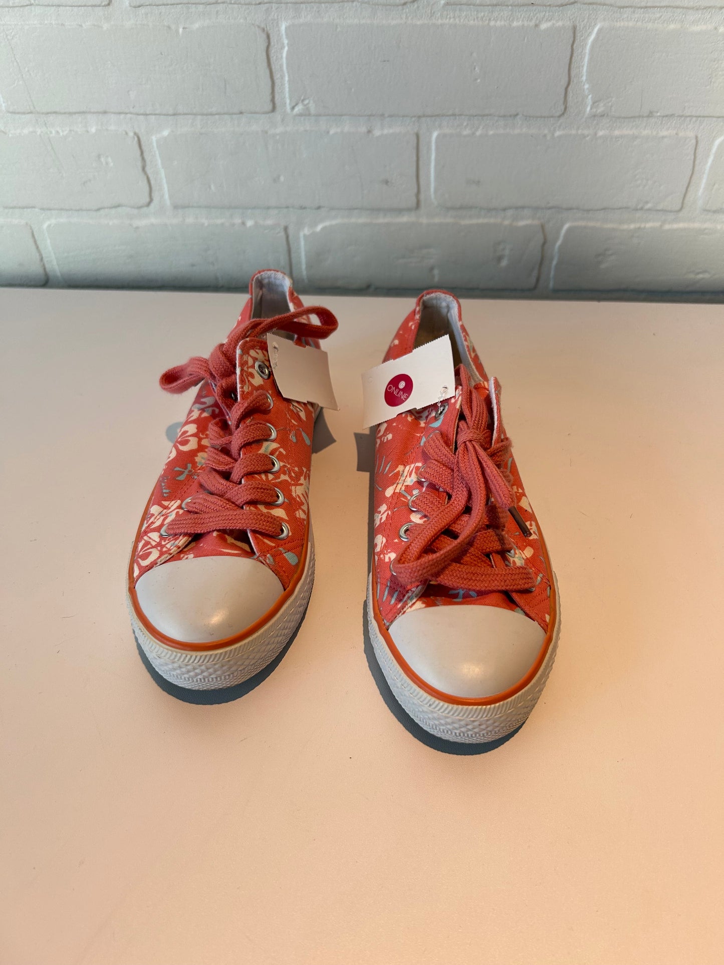 Shoes Sneakers By Cmc In Orange, Size: 6