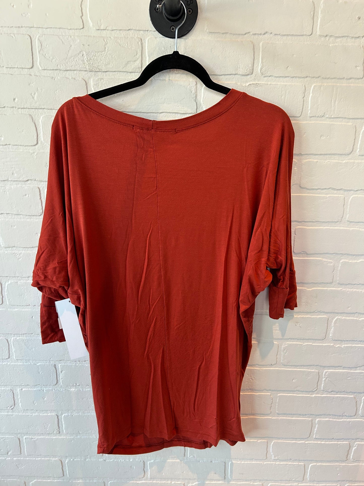 Top 3/4 Sleeve By 41 Hawthorn In Orange, Size: L