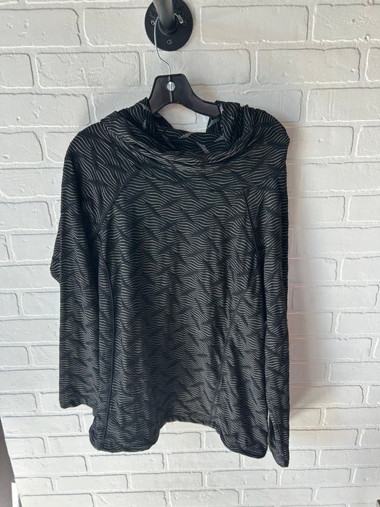 Top Long Sleeve By Logo In Black, Size: Xl