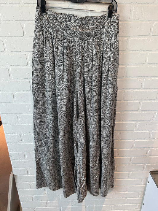 Pants Wide Leg By Anthropologie In Black & White, Size: 6