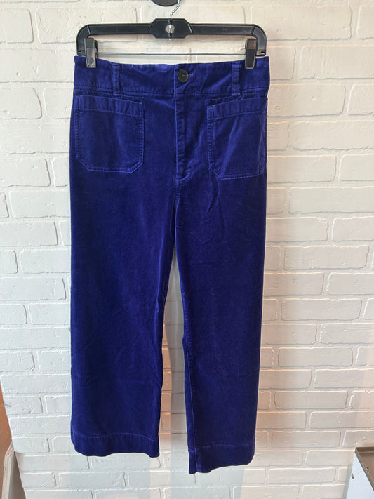 Pants Wide Leg By Maeve In Blue Denim, Size: 8