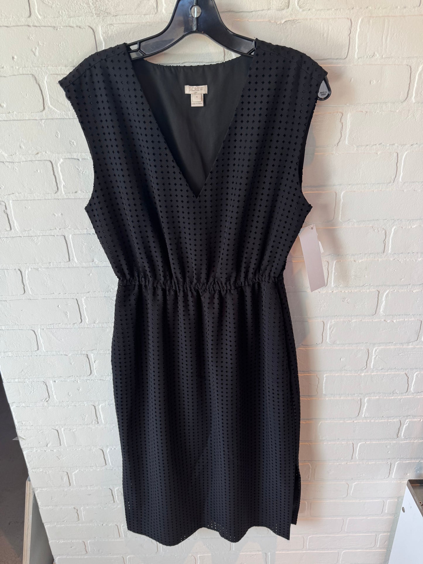 Dress Casual Midi By J. Crew In Black, Size: S